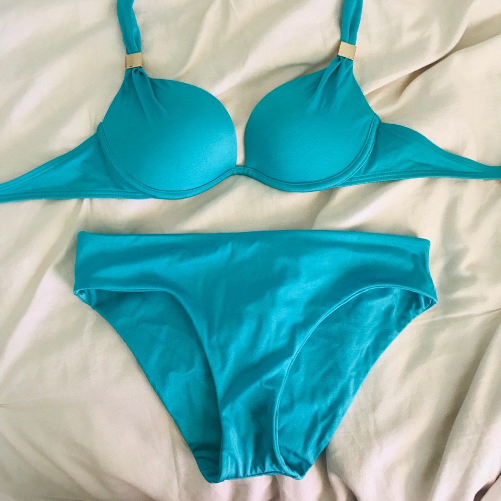 LAST CHANCE VS teal swimsuit